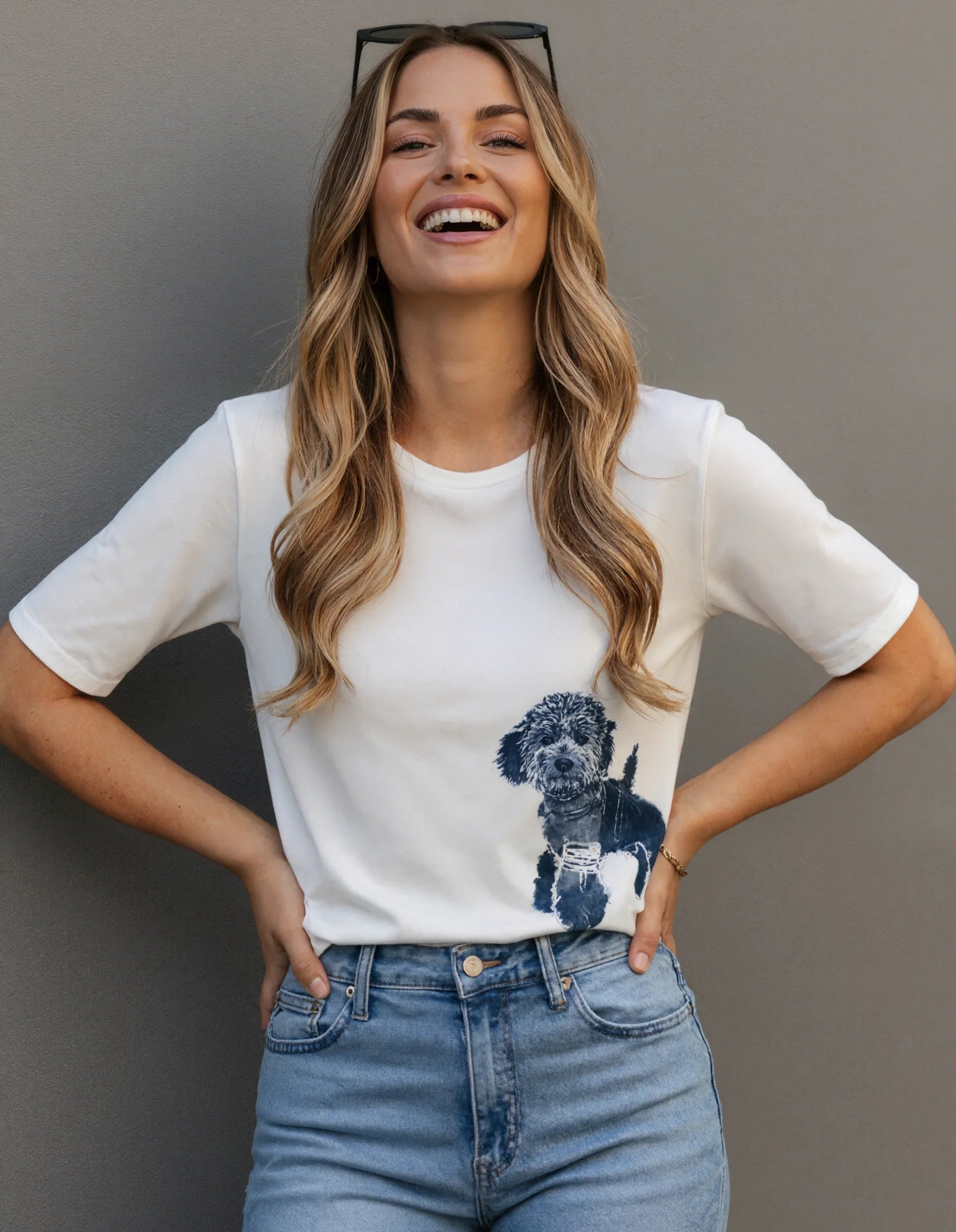 Poodle Whimsy Tee