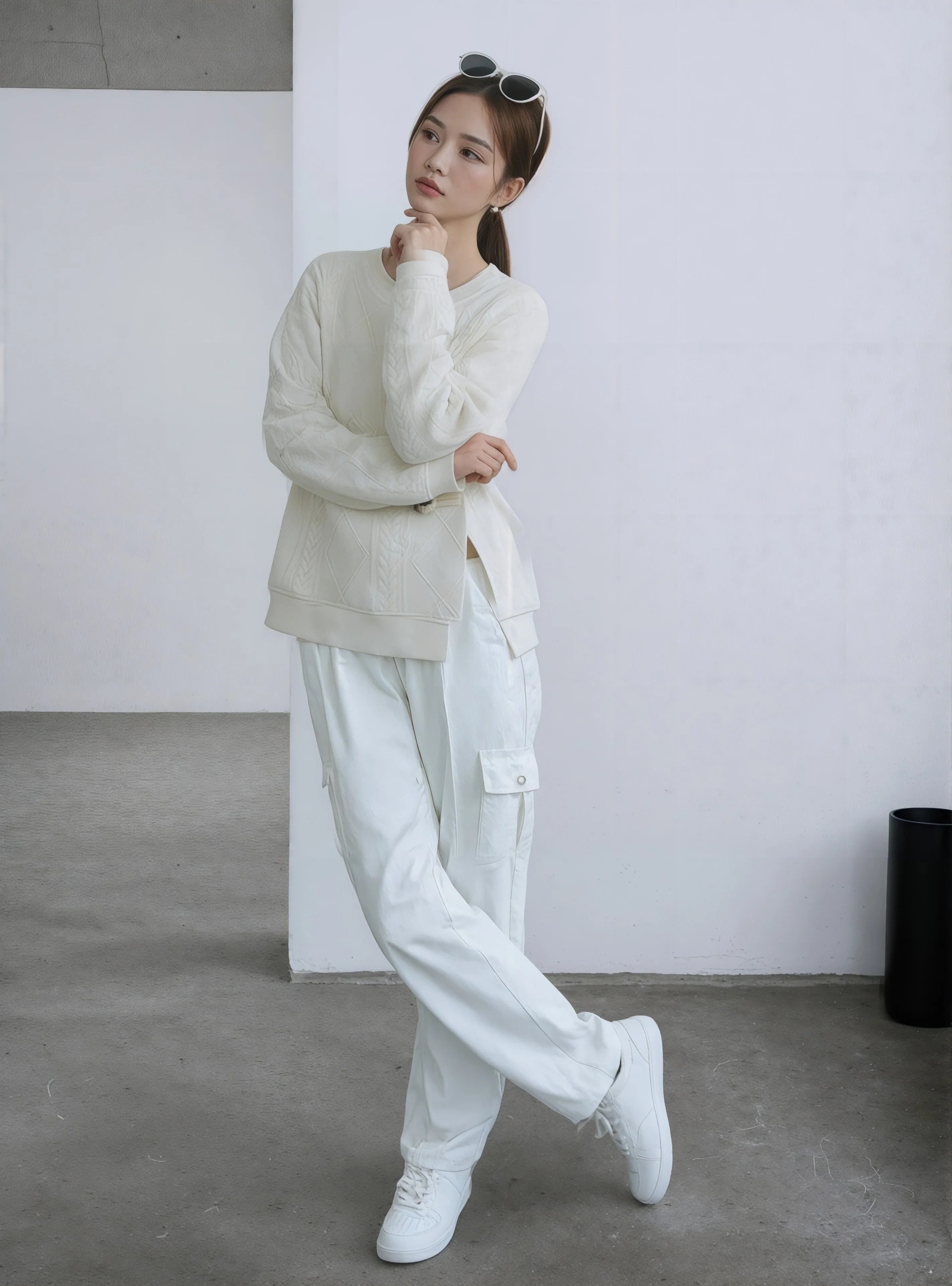 Blossom Cable Knit Sweater