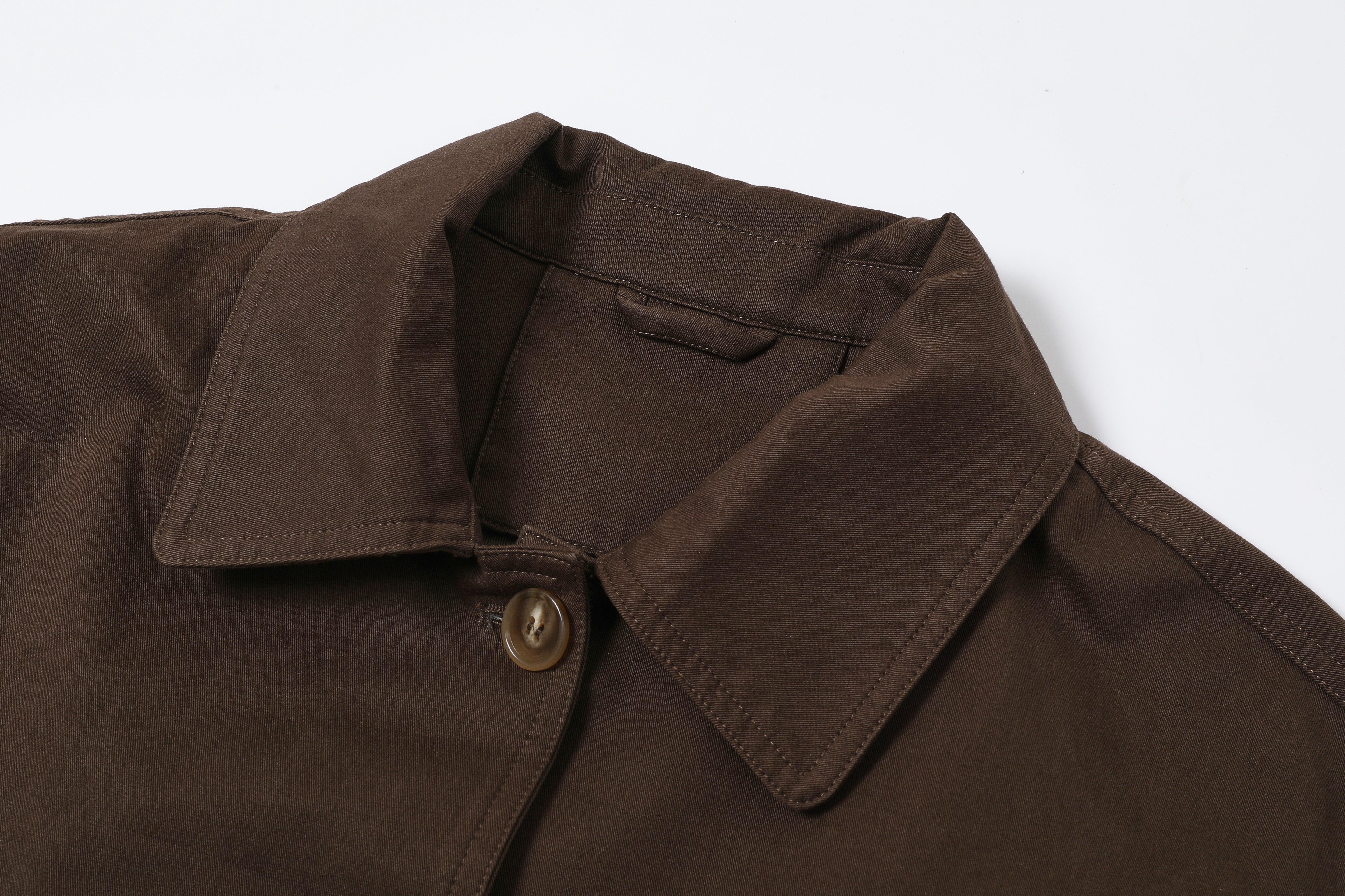 Women's Chocolate Brown Belted Trench Coat