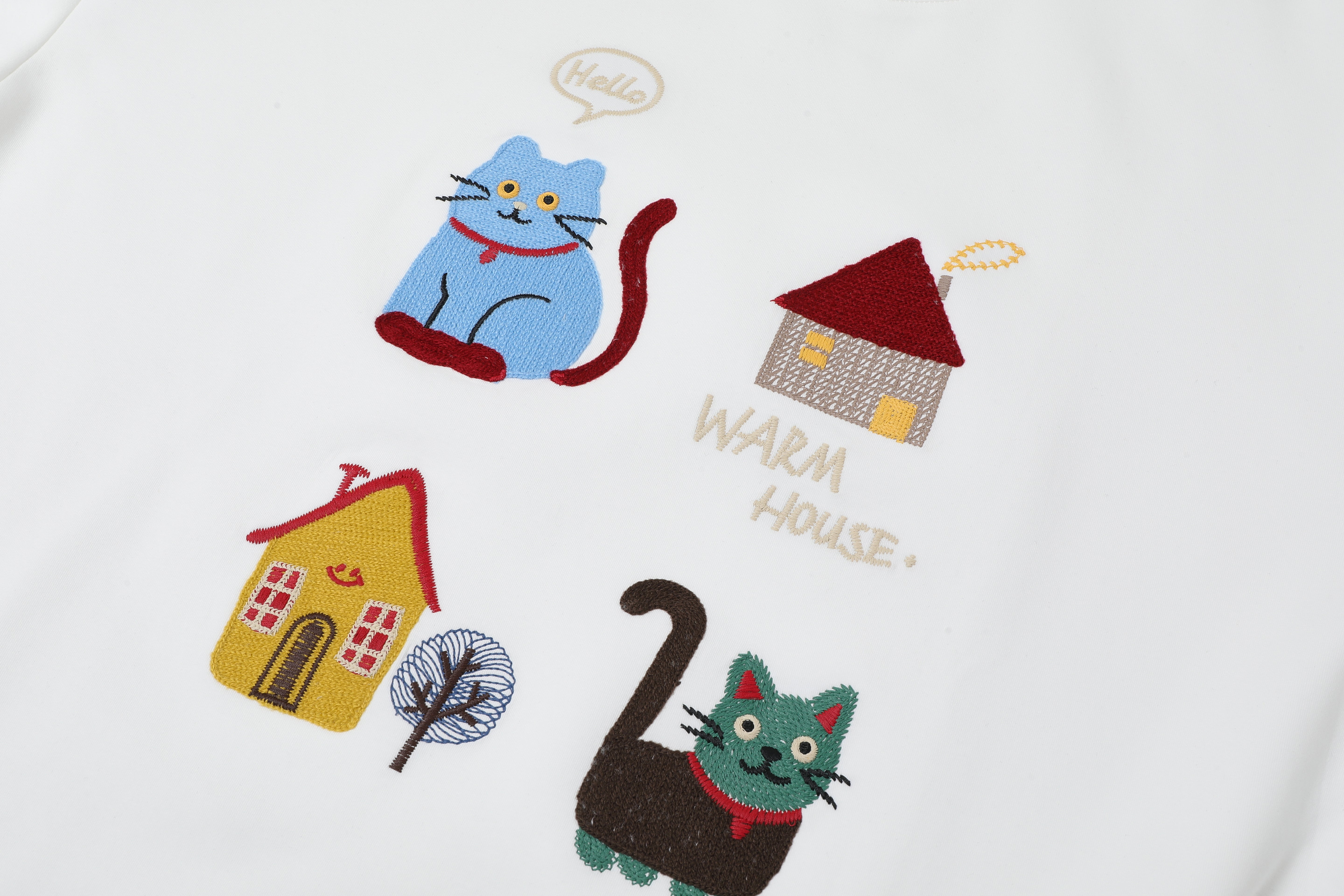 Cozy Cat House Sweater T-shirt