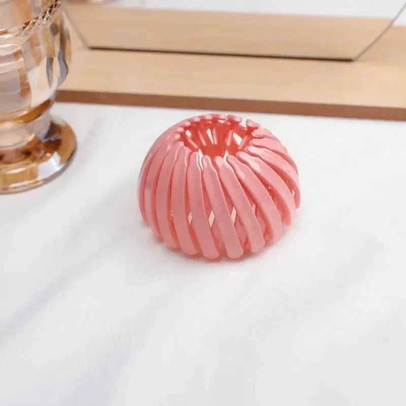 Bird Nest Shaped Ponytail Hair Clip – Magic Lazy Braider Hairpin for Women - HOKONA