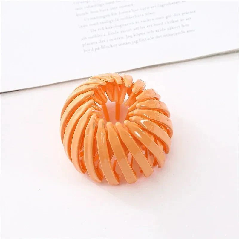 Bird Nest Shaped Ponytail Hair Clip – Magic Lazy Braider Hairpin for Women - HOKONA